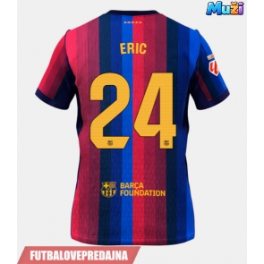 Lacne Muži Futbalové dres Barcelona Eric Garcia #24 2026-27 Krátky Rukáv - Domáci